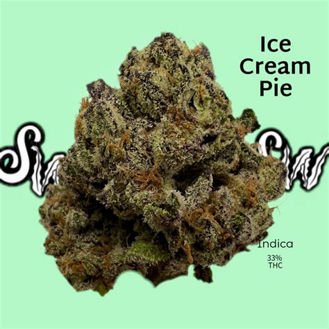 Ice Cream Pie Indica Weed Strain 33 Thc Seaweed Delivery