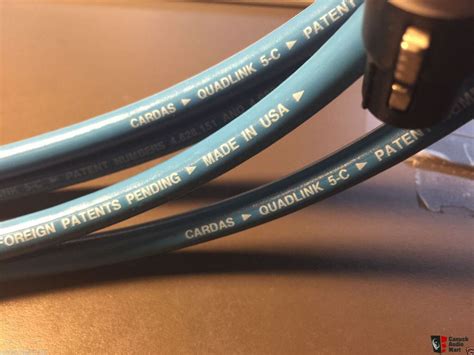 Cardas Quadlink C Interconnects Xlr M Photo Canuck Audio Mart