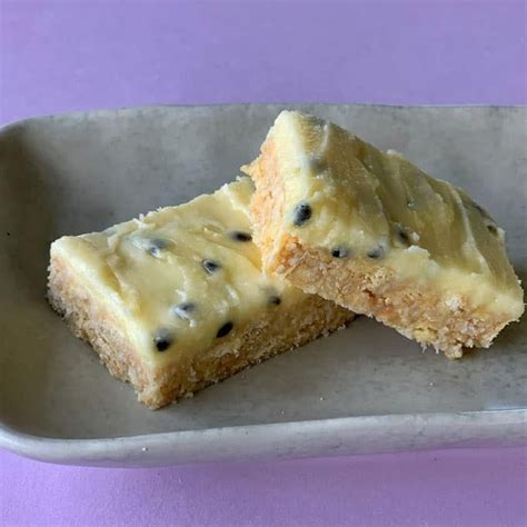 Easy No Bake Passionfruit Slice Recipe By Vj Cooks Quick How To Video Recipe Slices