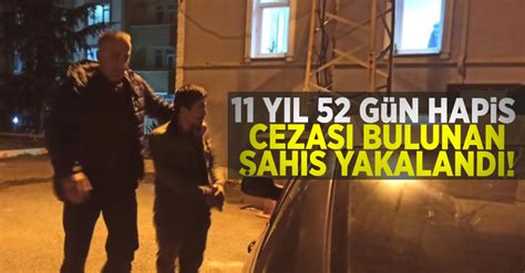 Hakkında 11 Yıl 52 Gün Hapis Cezası Bulunan şahıs Yakalandı