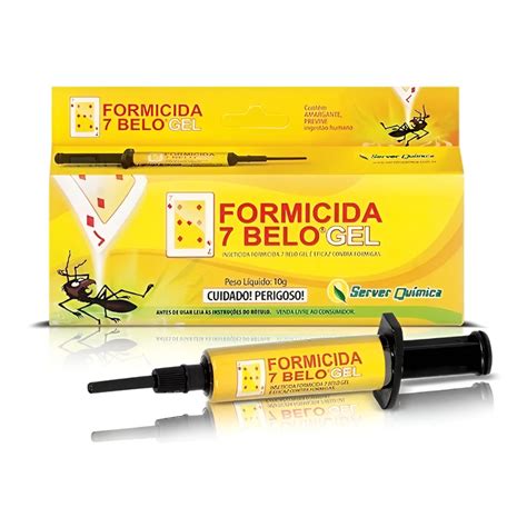 Melhor Inseticida Para Formigas - Inseticida Formicida 7 Belo Gel Para Formigas Doceiras 10g | Shopee Brasil