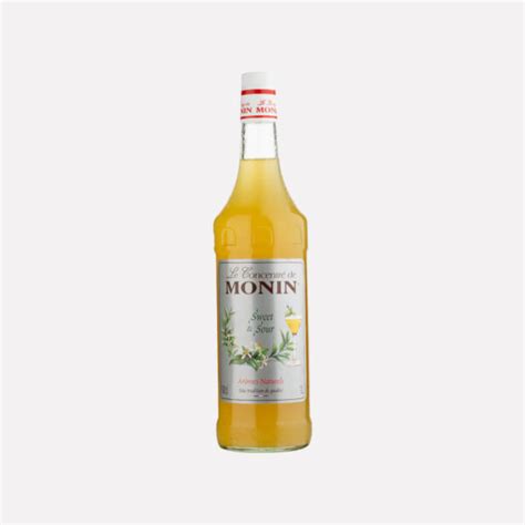 Monin Sweet And Sour Syrup 6x1ltr Saudi Supplier