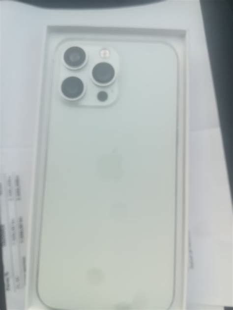 Iphone Pro Max Silver Gb Kao Nov