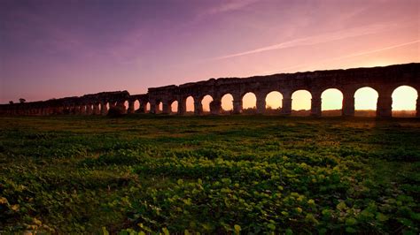 Aqueduct Park Rome Italy Windows Spotlight Images