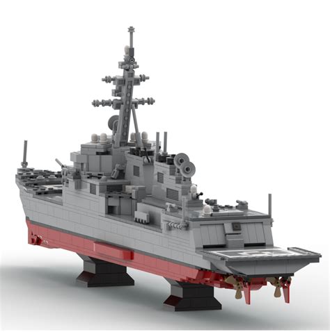 Lego Moc Arleigh Burke Class Guided Missile Destroyer Flight Ii A By