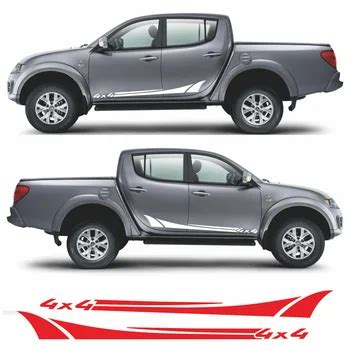 Truck Door Side Skirt Vinyl 4x4 Car Sticker For Nissan NAVARA