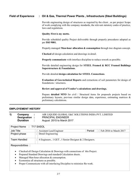 Resume Civil Structural Vishal Anuj Page Flip Pdf Online Pubhtml