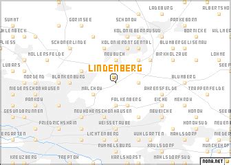 Lindenberg (Germany) map - nona.net