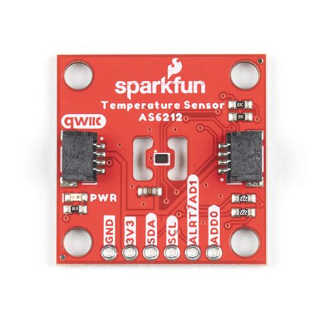 SEN 18521 SparkFun Digital Temperature Sensor Breakout AS6212 Qwiic