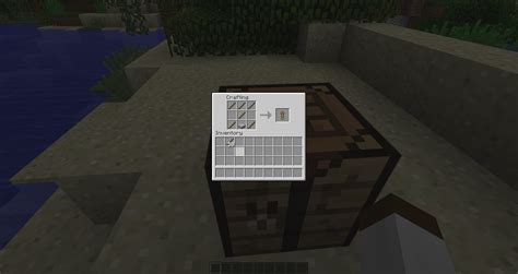 14w32a - Armor Stand Crafting Recipe : r/Minecraft