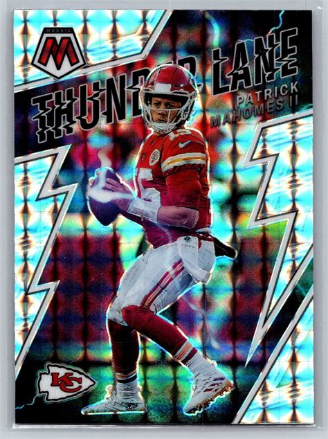 Mavin 2022 Panini Mosaic Thunder Lane Mosaic TL 20 Patrick Mahomes II