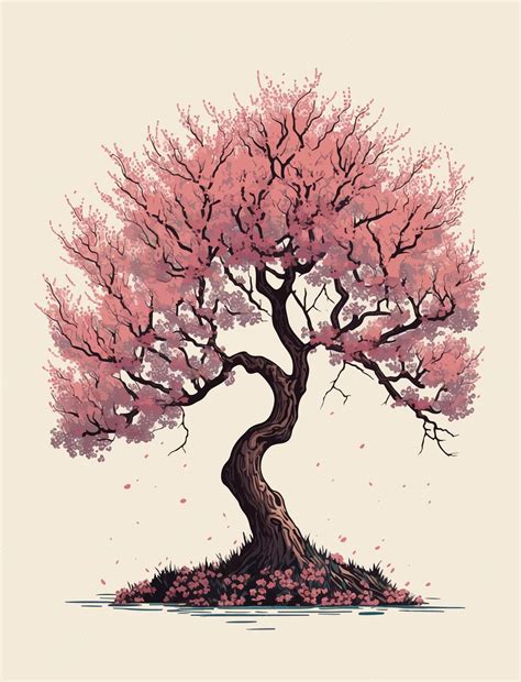 Cherry Blossom Tree Drawing How To Draw A Cherry Blossom Tree Step By Step Atelier Yuwa Ciao Jp