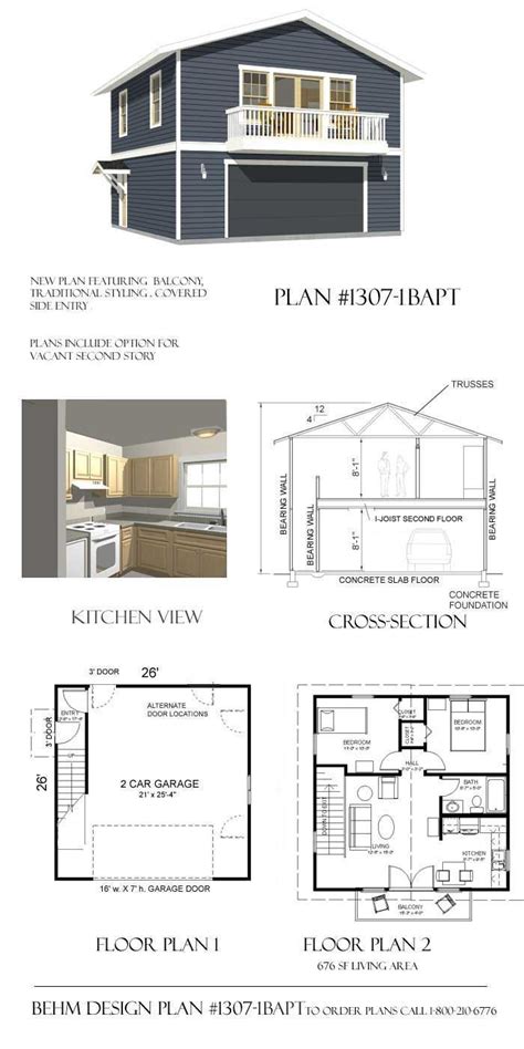 20 X 30 Garage Apartment Plans - Home Design Ideas