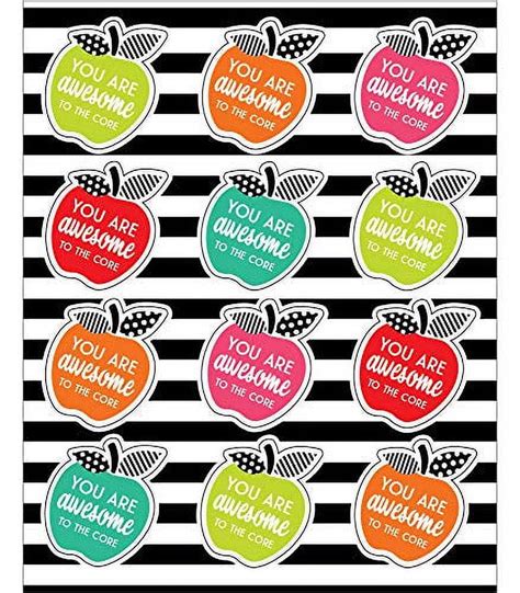 Schoolgirl Style Black White And Stylish Brights Motivational Sticker