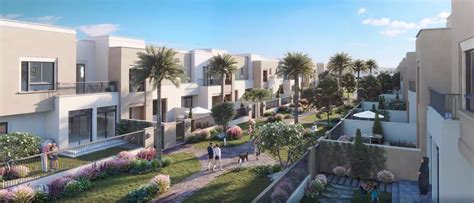 Nshama Reem Townhouses At Town Square Dubai