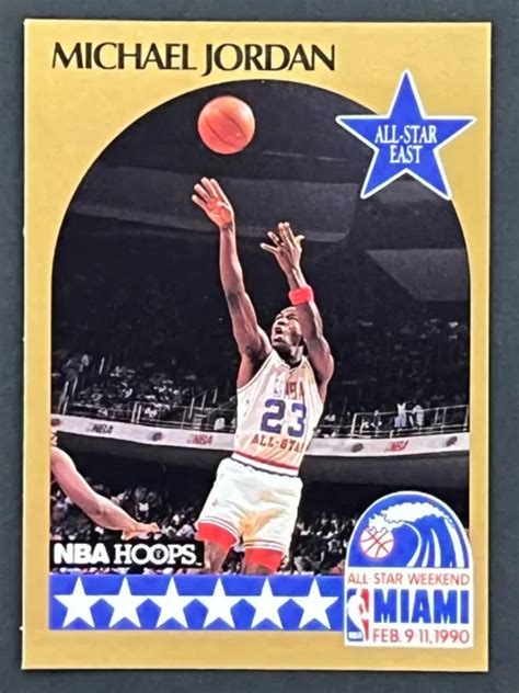 1990 NBA HOOPS Michael Jordan All Star East Card Grade 9 5 EUR 46 61