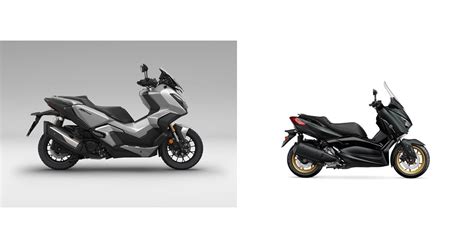 Motorrad Vergleich Honda ADV350 2022 Vs Yamaha XMAX 300 Tech MAX 2022