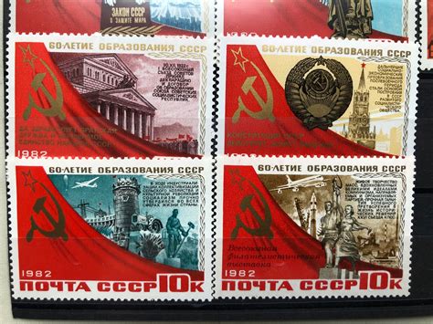 Set Postage Stamps Ussr Stamps Soviet Union Th Etsy