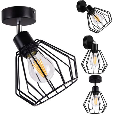 LAMPA KINKIET ŚCIENNY regulowany loft BRYLANT drut 0051 Cena