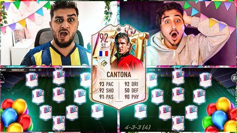 FUT BIRTHDAY ICON CANTONA SURVIVAL SQUAD BUILDER BATTLEvs FurkyPlayz