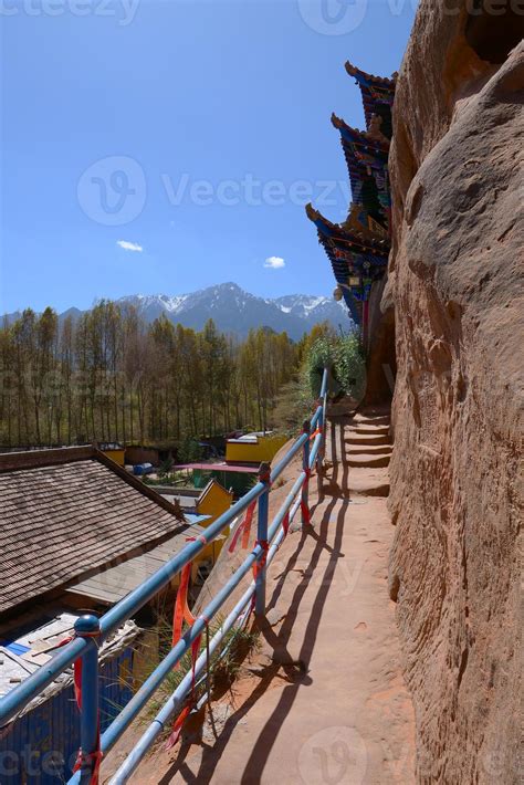 Thousand Buddha Caves in Mati Temple, Zhangye Gansu China. 3391277 ...