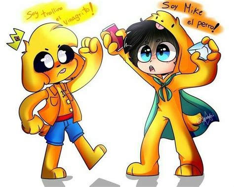 Ships De Los Compas 🧡💛 Mikellino💛🧡 Dibujos Divertidos Dibujos