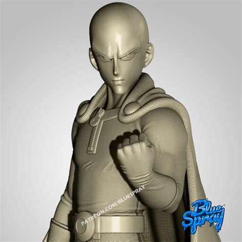 Stl File Saitama One Punch Man 👊・design To Download And 3d Print・cults