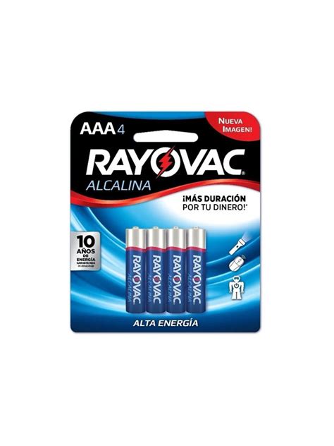 Pila Rayovac Aaa Blister X 4 RPM Distribuidora