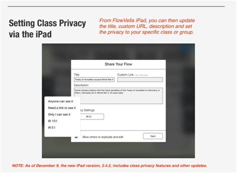 Flowvella Teacher Admin Tools Screen 7 On Flowvella Presentation