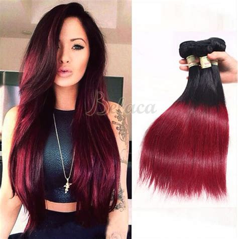 Нарощенные волосы омбре - 62 фото