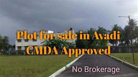 Plot For Sale In Avadi Cmda Approved Low Budget Investment Plots In