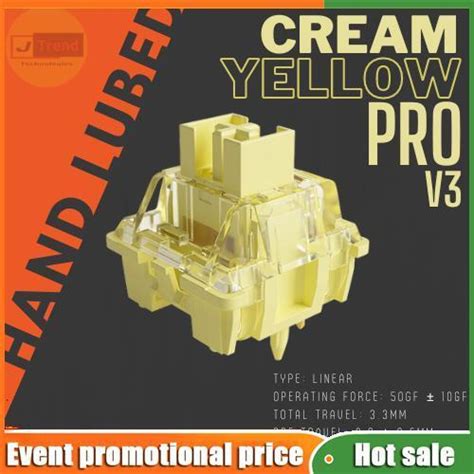 Akko V3 Cream Yellow Pro Hand Lubed Lazada Ph