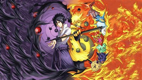 Naruto Vs Sasuke Epic Wallpapers Wallpaper 1 Source For Free