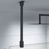 Kudos Ultimate Black Wetroom Screen Sanctuary Bathrooms