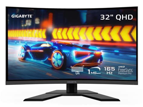 Gigabyte G32qc A 32 165hz 2k Curved Gaming Monitor