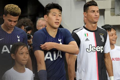 Son Heung Min-Ronaldo-AFP