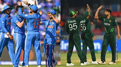 India Vs Pakistan Squads Predicted Head To Head Records Live