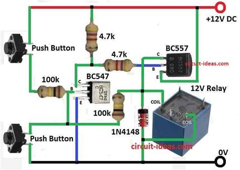 set reset latch circuit  transistors circuit ideas