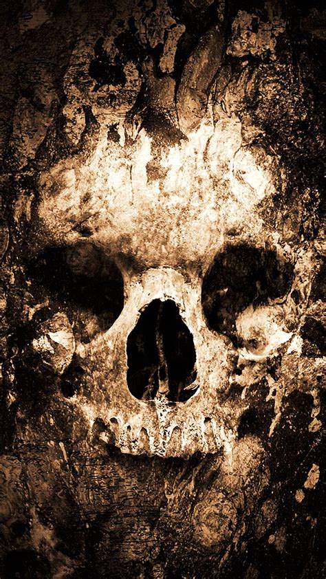 Zombie Skull HD Wallpaper for Android