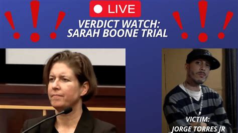 Sarah Boone Trial Verdict Watch Live Youtube