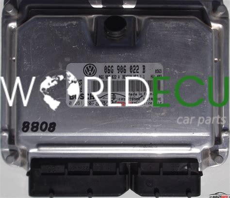 ECU ENGINE CONTROLLER VW VOLKSWAGEN TOURAN 2 0 BOSCH 0 261 201 575