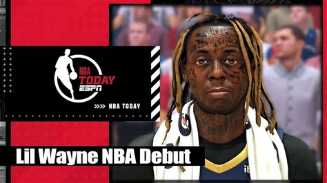 Lil Wayne Nba Debut On Nba K Mycareer Youtube