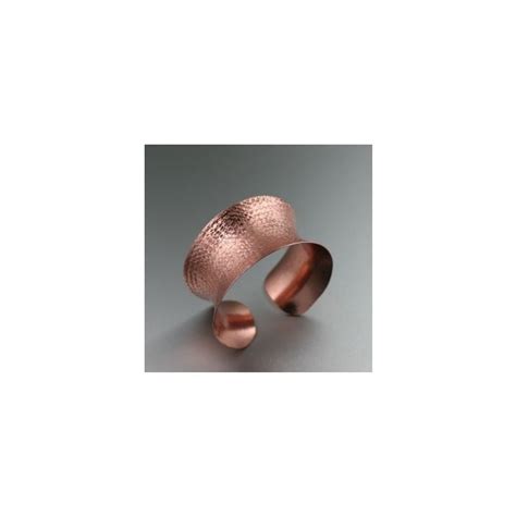 Texturized Anticlastic Cuff Copper Bracelet Diy And Crafts