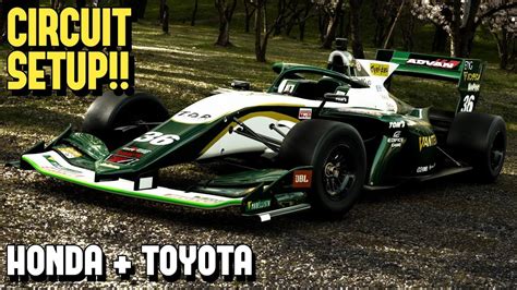 GT SPORT Dallara SF19 Honda Toyota CIRCUIT Setup YouTube