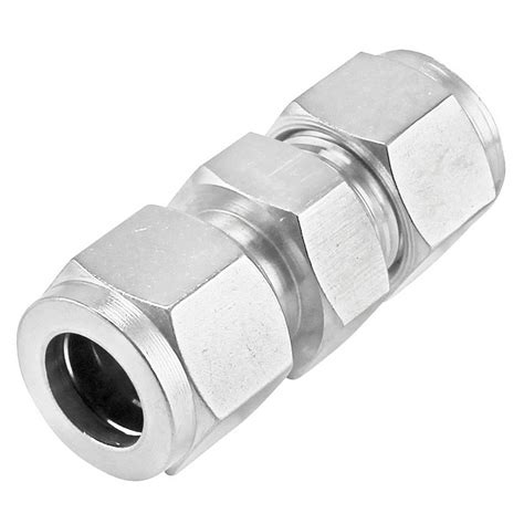 Stainless Steel 12 Compression X 12 Compression Fitting