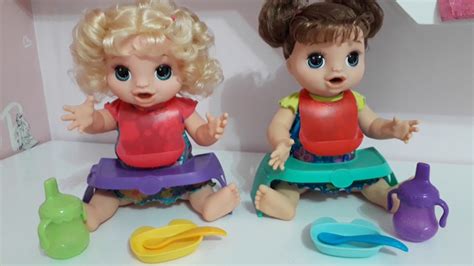 Minha Nova Baby Alive Comidinha Feliz Beb Faminta Youtube