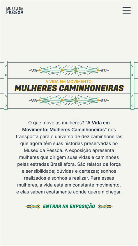 A Vida Em Movimento Mulheres Caminhoneiras On Behance