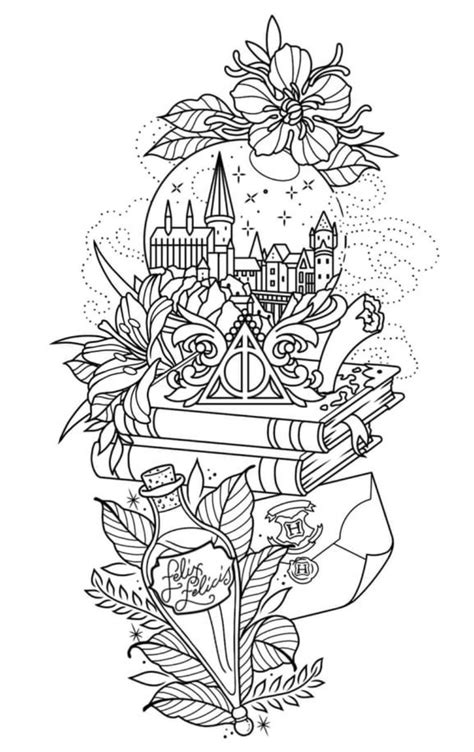 Pin By Kristine On Doodle Drawings Harry Potter Tattoos Harry Potter