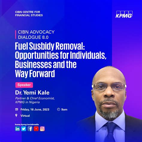 Dr Joe Abah On Twitter Rt Kpmg Ng Join Dr Yemi Kale Partner And