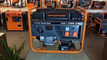 Kw Phase Electric Start Plastic W Portable Petrol Generator